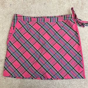 New Golftini Tartan Wrap Skort